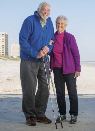 Anne and Jack Thompson both spent time in the Baptist Beaches Advanced Care Unit. (photo submitted)